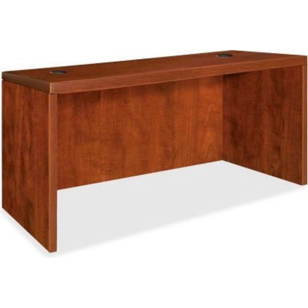 Lorell Lorell® Rectangular Desk Shell - 48"W x 30"D x 29-1/2" - Cherry - Essentials Series LLR69903